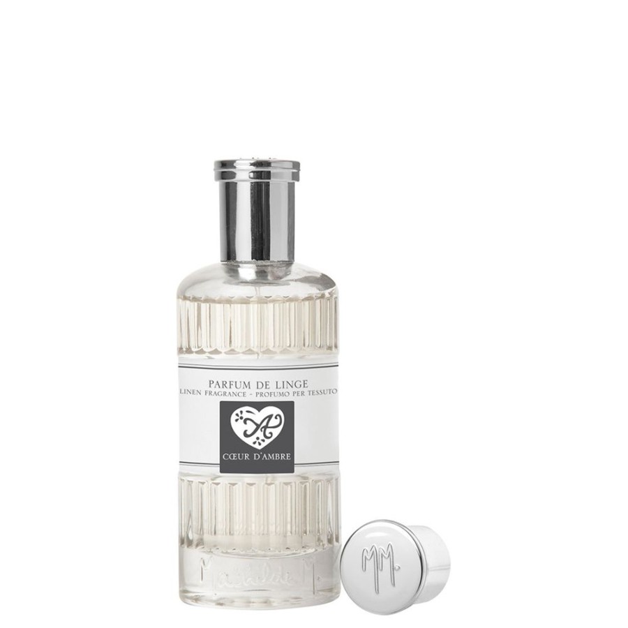 Parfum D'Interieur MATHILDE M Parfums De Linge | Parfum De Linge Les Intemporels 75 Ml - Coeur D'Ambre