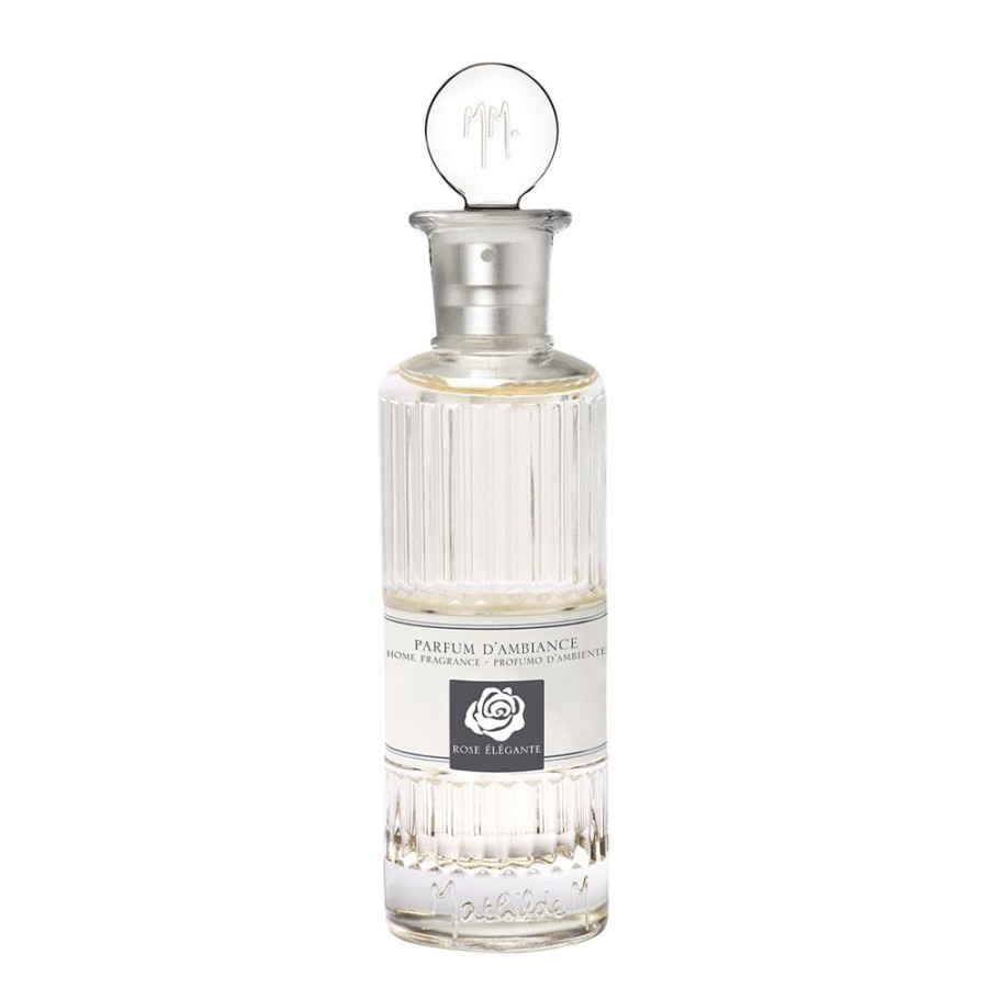 Parfum D'Interieur MATHILDE M Vaporisateurs De Parfum D'Ambiance | Parfum D'Ambiance Les Intemporels 100 Ml - Rose Elegante