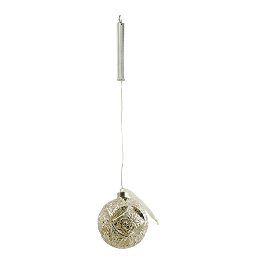 Decoration MATHILDE M Objets Decoratifs | Boule Mercurisee Lumineuse A Suspendre