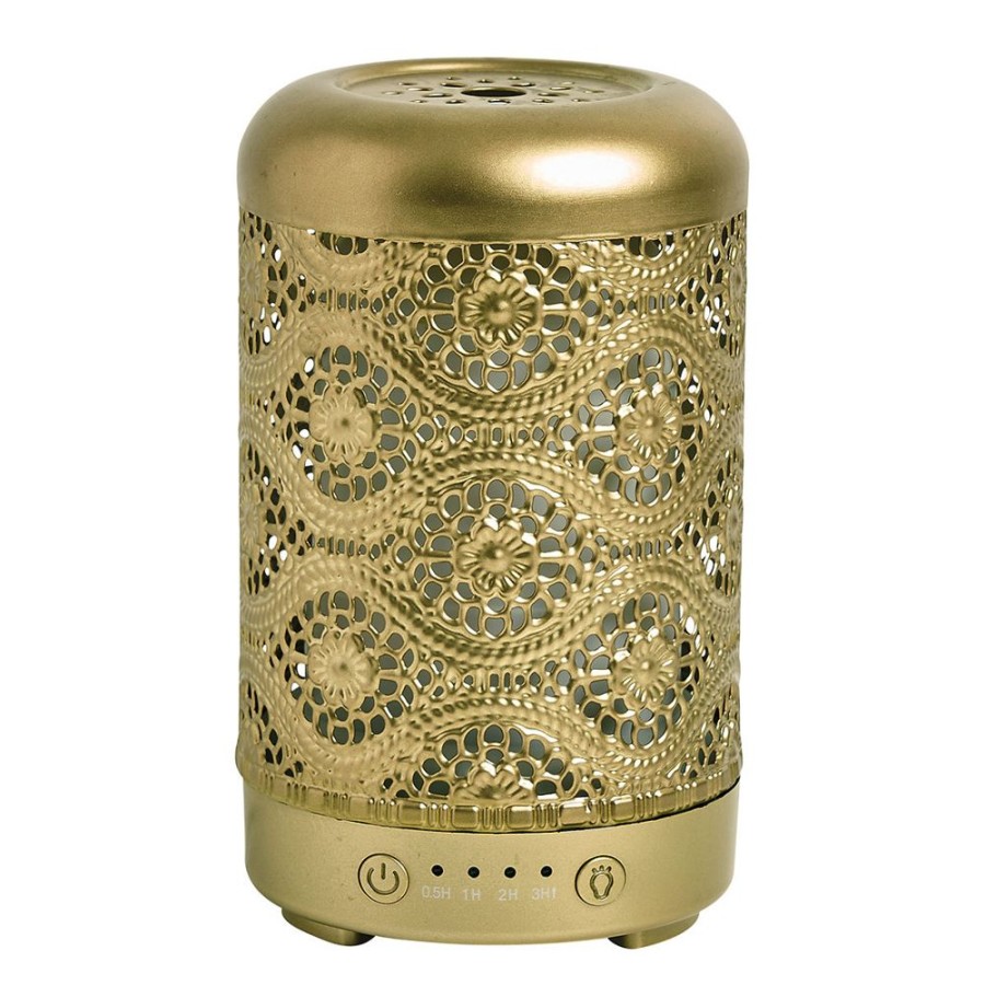 Parfum D'Interieur MATHILDE M Diffuseurs Electriques Et Recharges | Diffuseur Electrique De Brume Parfumee De Fleurs Et D'Or 100 Ml