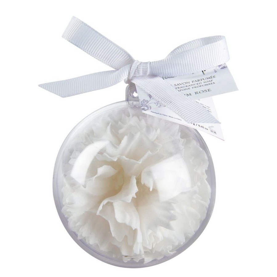 Bain MATHILDE M Feuilles De Savon | Boule De Savon Illet Parfume Blanc - Parfum Rose