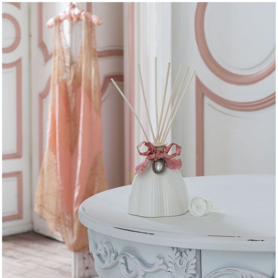 Decoration MATHILDE M Meuble | Gueridon Rosalie Blanc