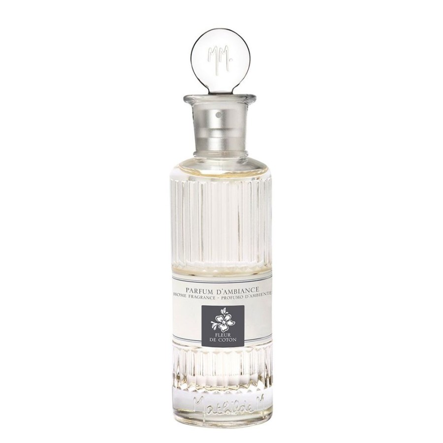 Parfum D'Interieur MATHILDE M Vaporisateurs De Parfum D'Ambiance | Parfum D'Ambiance Les Intemporels 100 Ml - Fleur De Coton