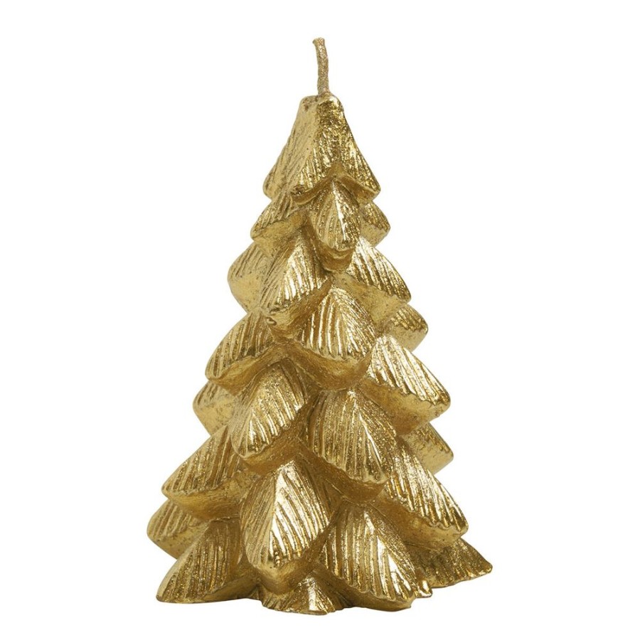 Boutique De Noel MATHILDE M Decoration | Set De 3 Bougies Decoratives Sapin