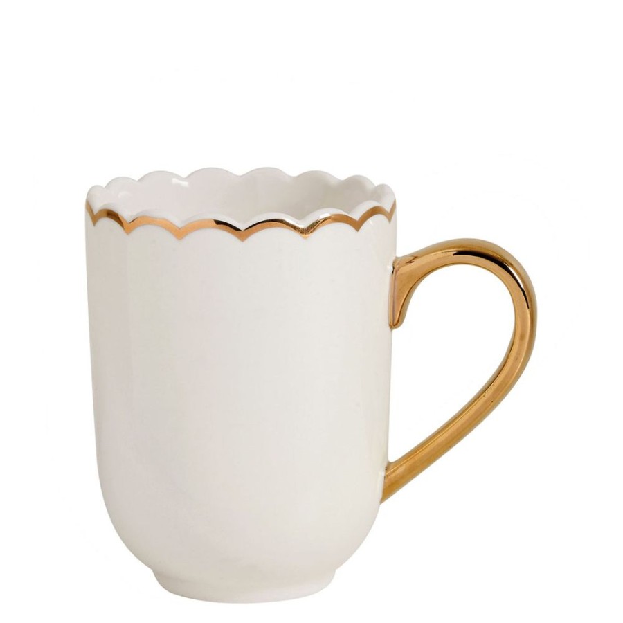 Art De La Table MATHILDE M Bols, Tasses Et Theieres | Mug Marguerite - Blanc