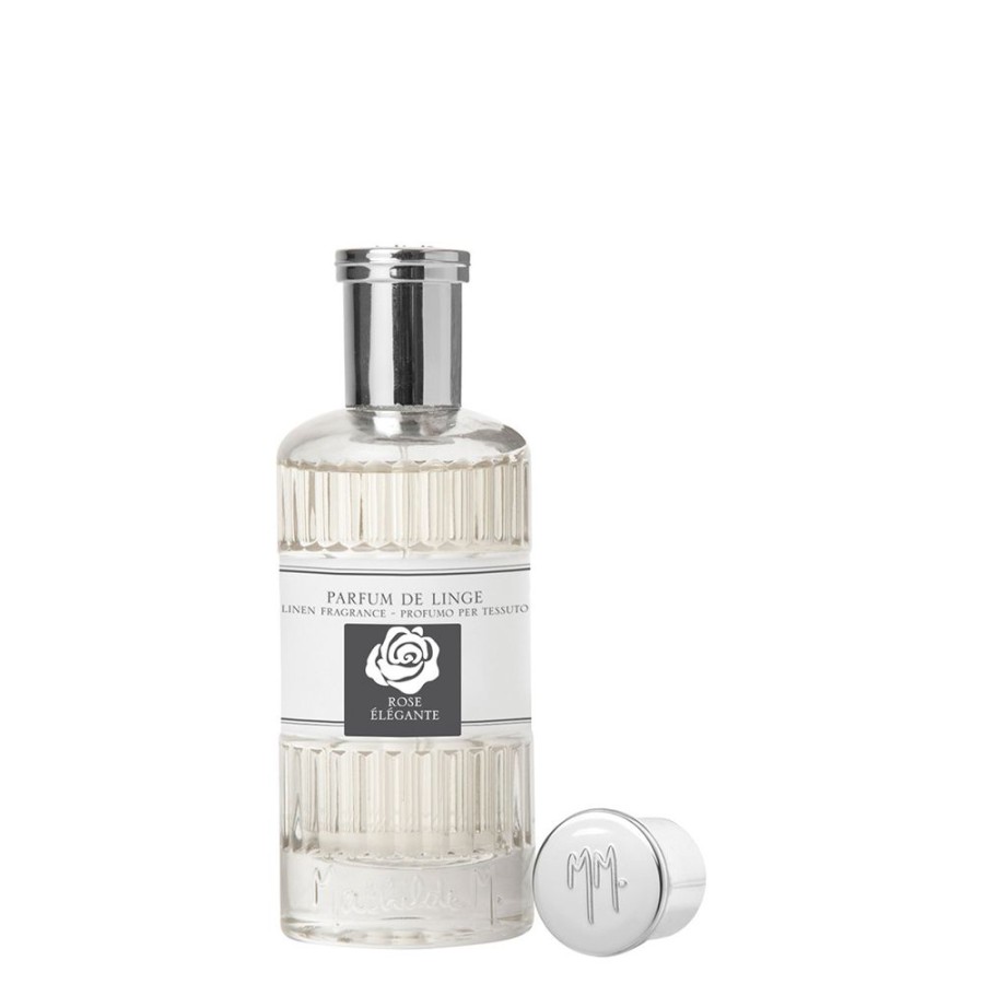 Parfum D'Interieur MATHILDE M Parfums De Linge | Parfum De Linge Les Intemporels 75 Ml - Rose Elegante