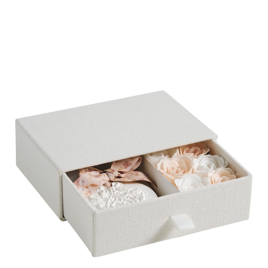 Bain MATHILDE M Feuilles De Savon | Coffret Roses Eternelles Les Presents De Mathilde - Secret De Santal