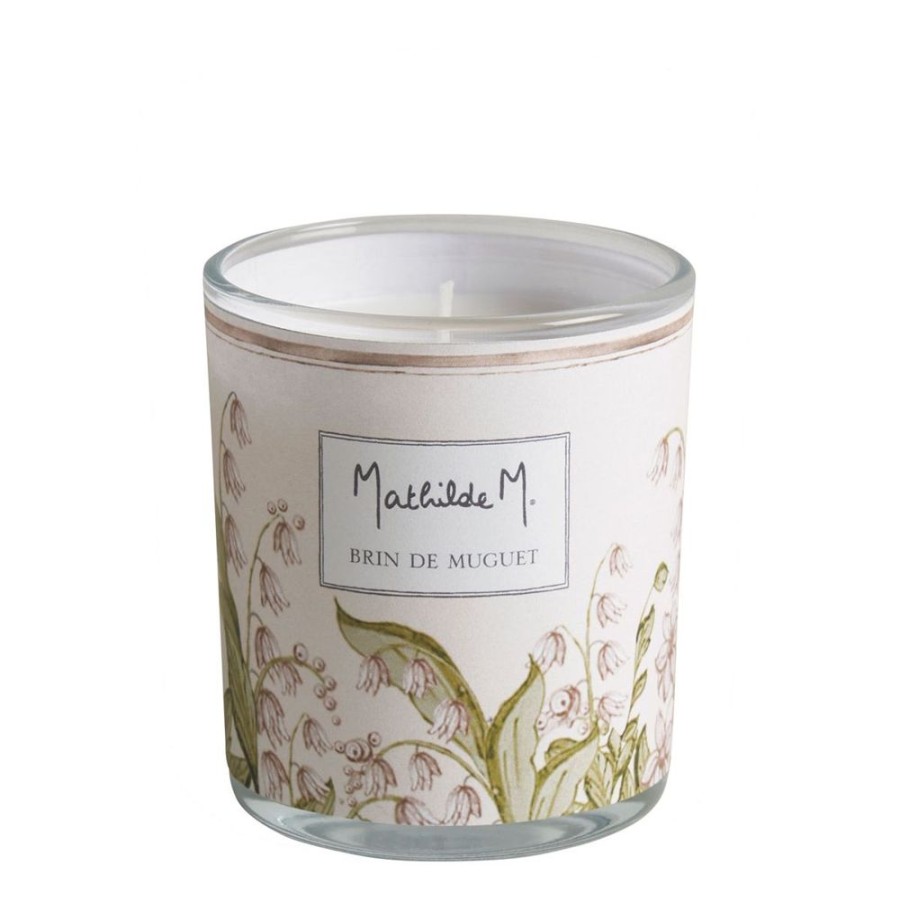 Parfum D'Interieur MATHILDE M Bougies Parfumees | Bougie Parfumee Edition Limitee 160 G - Brin De Muguet