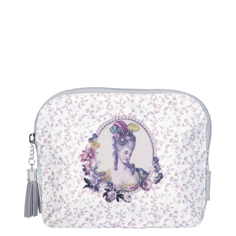 Bain MATHILDE M Trousses | Trousse De Toilette Elegante Courtisanes Rose - Petit Modele