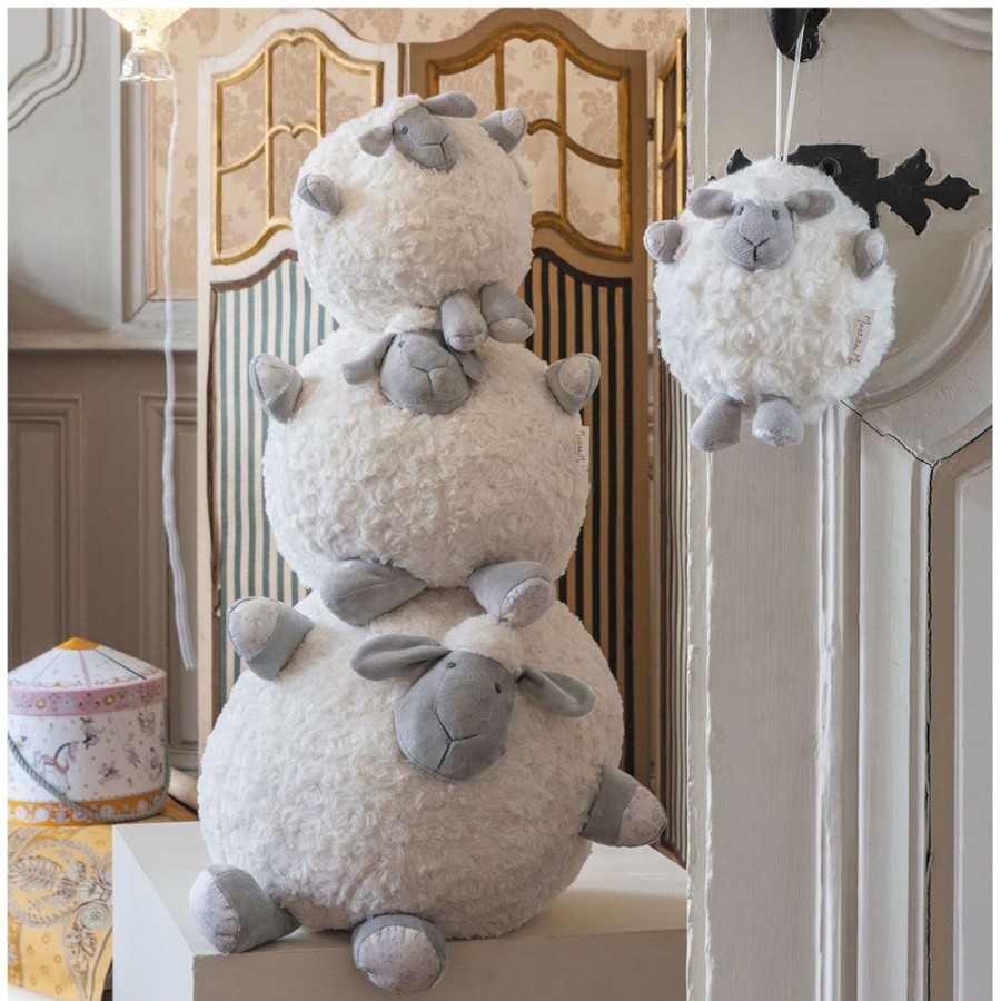 Bebe MATHILDE M Peluches Et Doudous | Peluche Mouton Calin - Grand Modele