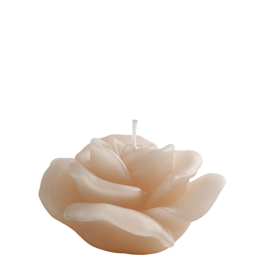 Parfum D'Interieur MATHILDE M Bougies Parfumees | Bougie Decorative Parfumee Rose Nude - Freesia Et Poire