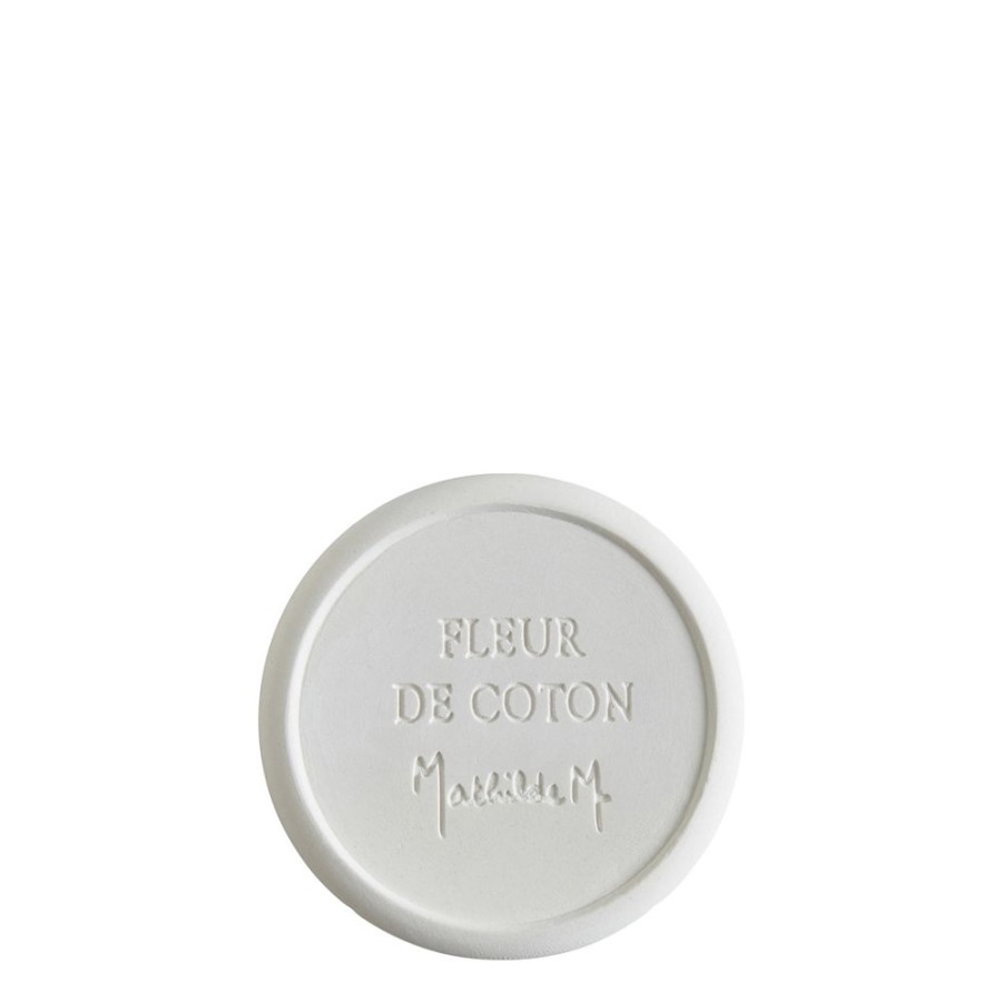 Parfum D'Interieur MATHILDE M Echantillons | Testeur Decor Rond Parfume - Fleur De Coton