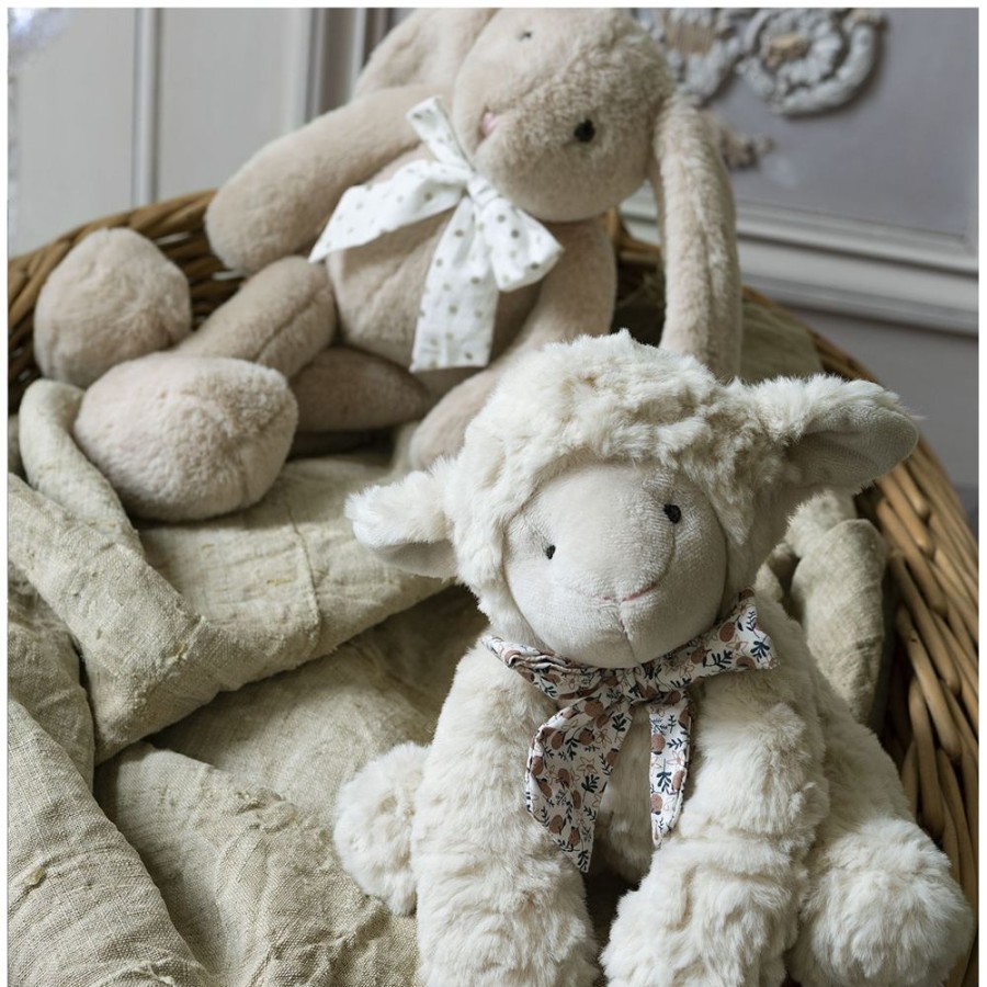 Bebe MATHILDE M Peluches Et Doudous | Peluche Mouton Blanc