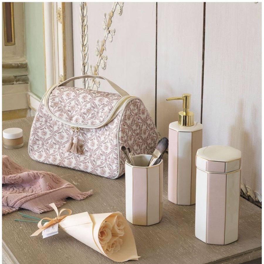 Bain MATHILDE M Pots A Coton | Pot A Coton Madame De Recamier - Rose