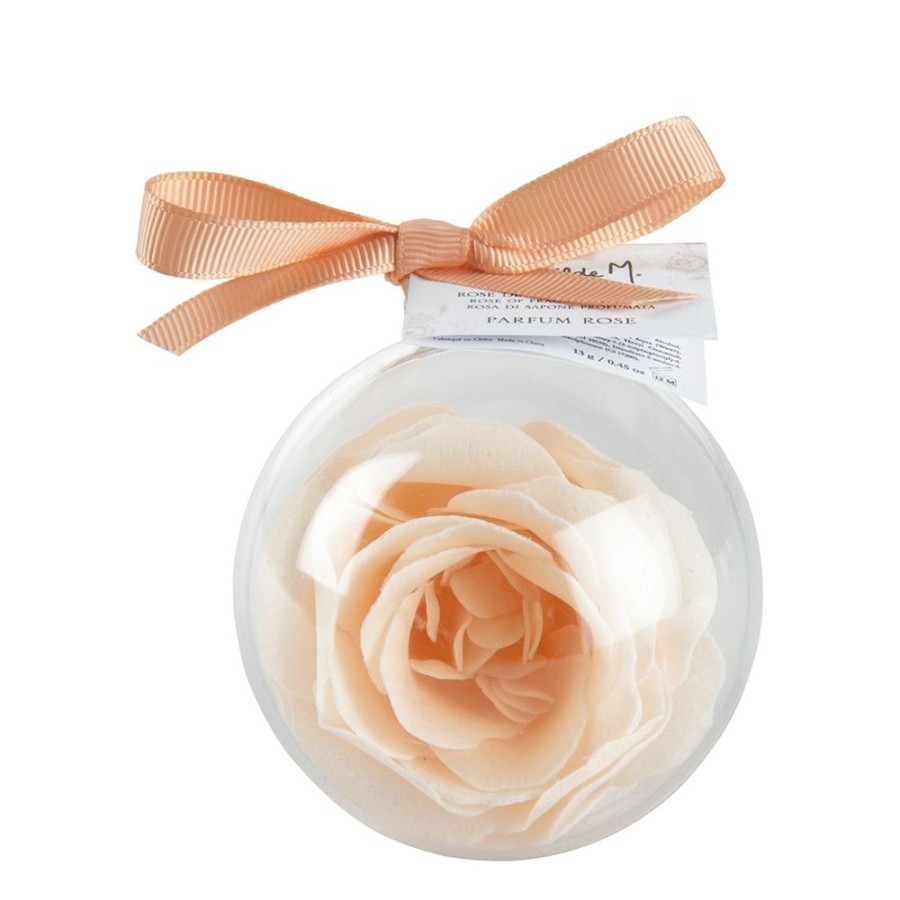 Bain MATHILDE M Feuilles De Savon | Boule De Savon Rose Parfumee - Parfum Rose