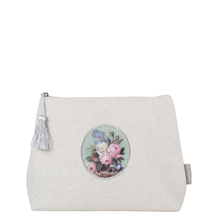 Bain MATHILDE M Trousses | Trousse De Toilette Fleurs D'Astree - Grand Modele