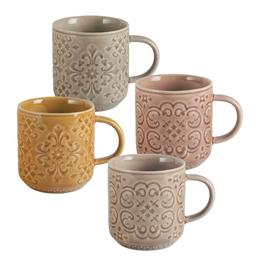 Art De La Table MATHILDE M Bols, Tasses Et Theieres | Set De 4 Mugs Bella Terra