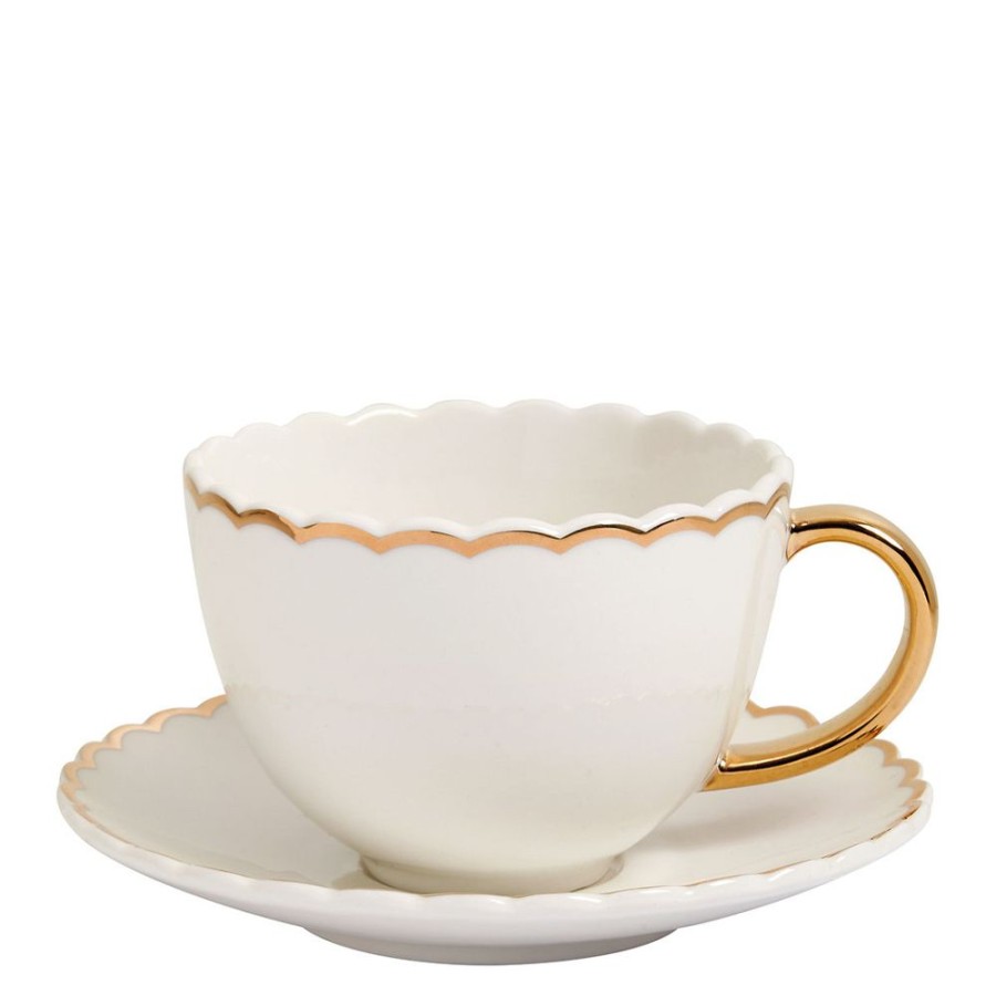 Art De La Table MATHILDE M Bols, Tasses Et Theieres | Tasse A The Marguerite - Blanc