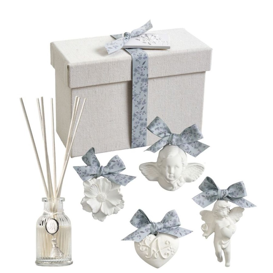 Parfum D'Interieur MATHILDE M Coffrets Cadeaux | Coffret Diffuseur De Parfum Les Presents De Mathilde 30 Ml - Fleur De Coton