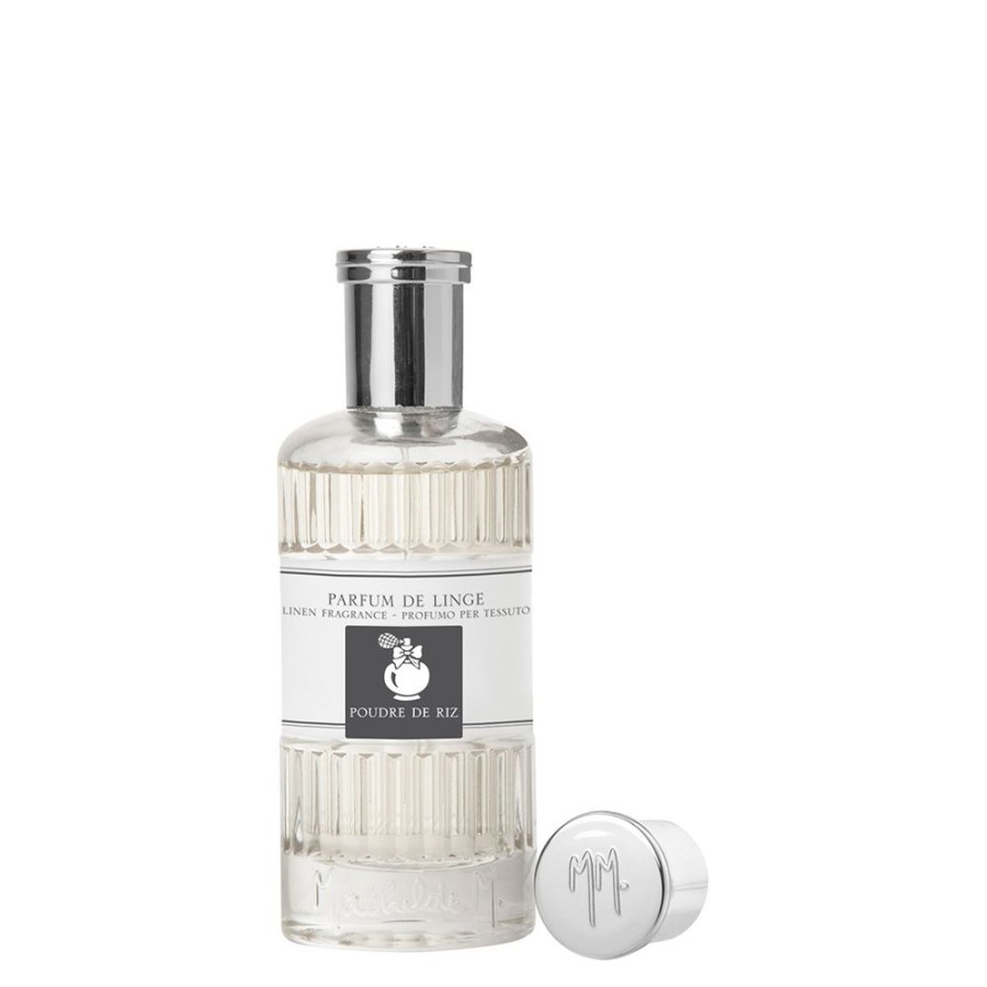 Parfum D'Interieur MATHILDE M Parfums De Linge | Parfum De Linge Les Intemporels 75 Ml - Poudre De Riz