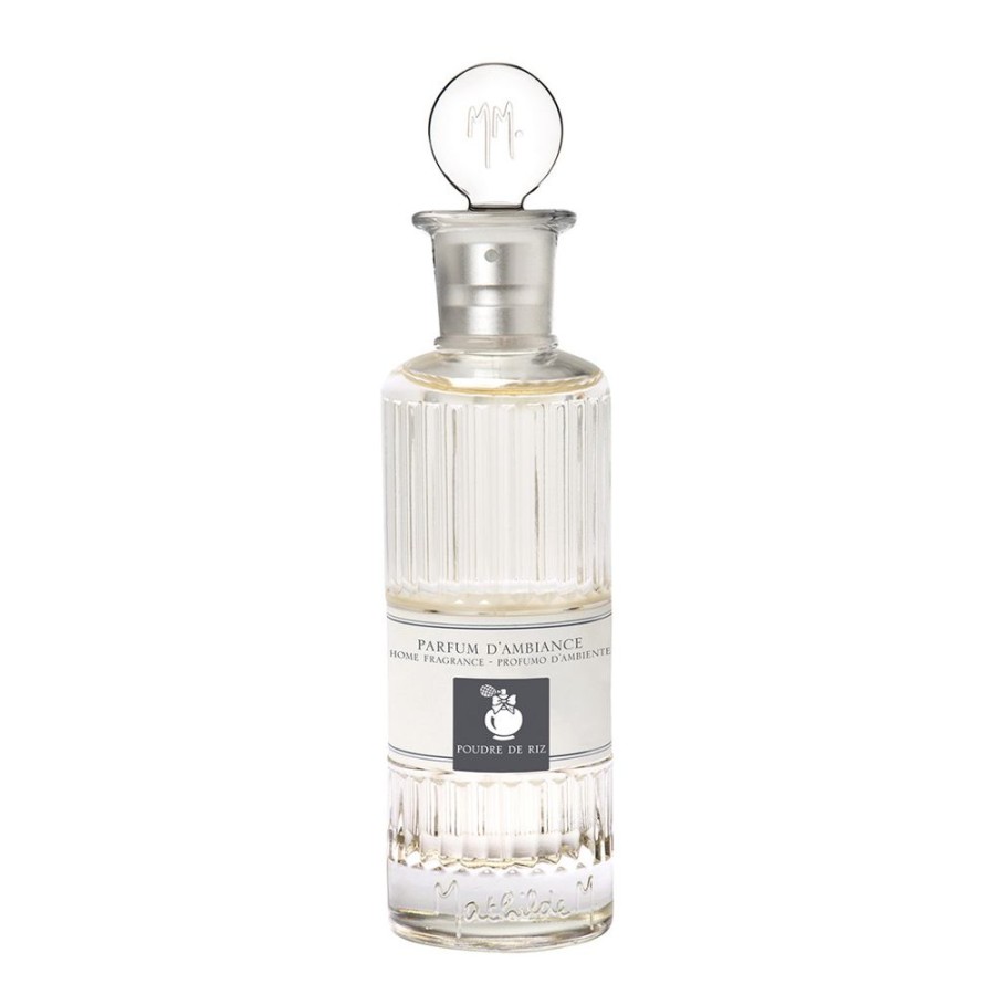 Parfum D'Interieur MATHILDE M Vaporisateurs De Parfum D'Ambiance | Parfum D'Ambiance Les Intemporels 100 Ml - Poudre De Riz