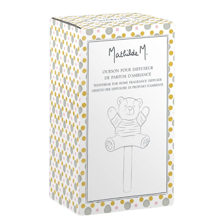 Bebe MATHILDE M Parfums D'Interieur | Recharge Ourson En Biscuit Pour Diffuseur De Parfum D'Ambiance