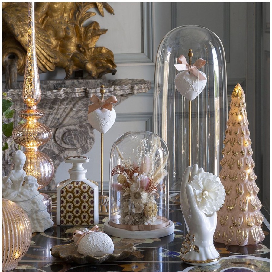 Decoration MATHILDE M Objets Decoratifs | Ornement Mercurise Lumineux Rose - Petit Modele