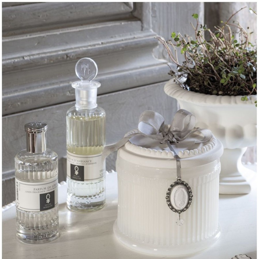 Parfum D'Interieur MATHILDE M Parfums De Linge | Parfum De Linge Les Intemporels 75 Ml - Bouquet Precieux