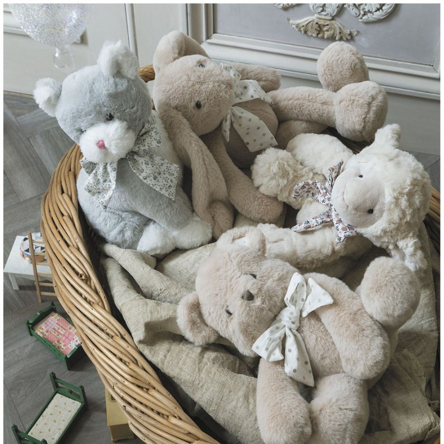 Bebe MATHILDE M Peluches Et Doudous | Peluche Petit Chat Gris