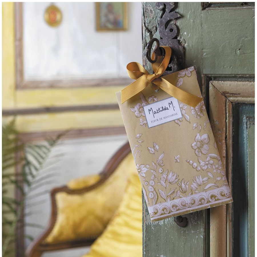 Parfum D'Interieur MATHILDE M Parfums D'Armoire Et Recharges | Sachet Parfume - Fleur De Mandarine