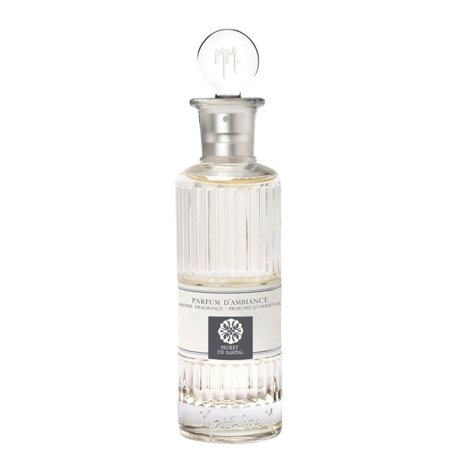 Parfum D'Interieur MATHILDE M Vaporisateurs De Parfum D'Ambiance | Parfum D'Ambiance Les Intemporels 100 Ml - Secret De Santal