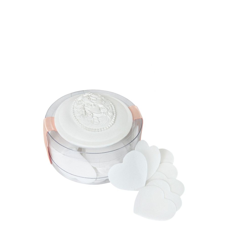 Bain MATHILDE M Feuilles De Savon | Boite De Feuilles De Savon Parfume Petits Coeurs Marquise - Jasmin