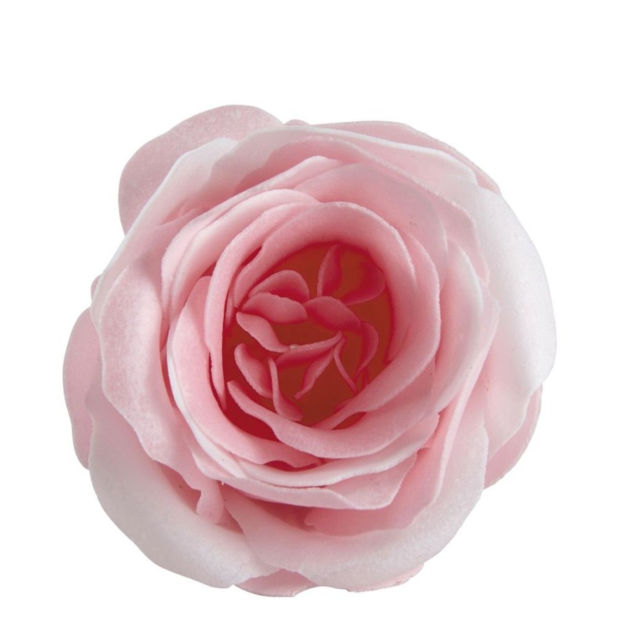 Bain MATHILDE M Feuilles De Savon | Boule De Savon Rose Parfumee Rose Et Blanche - Parfum Rose